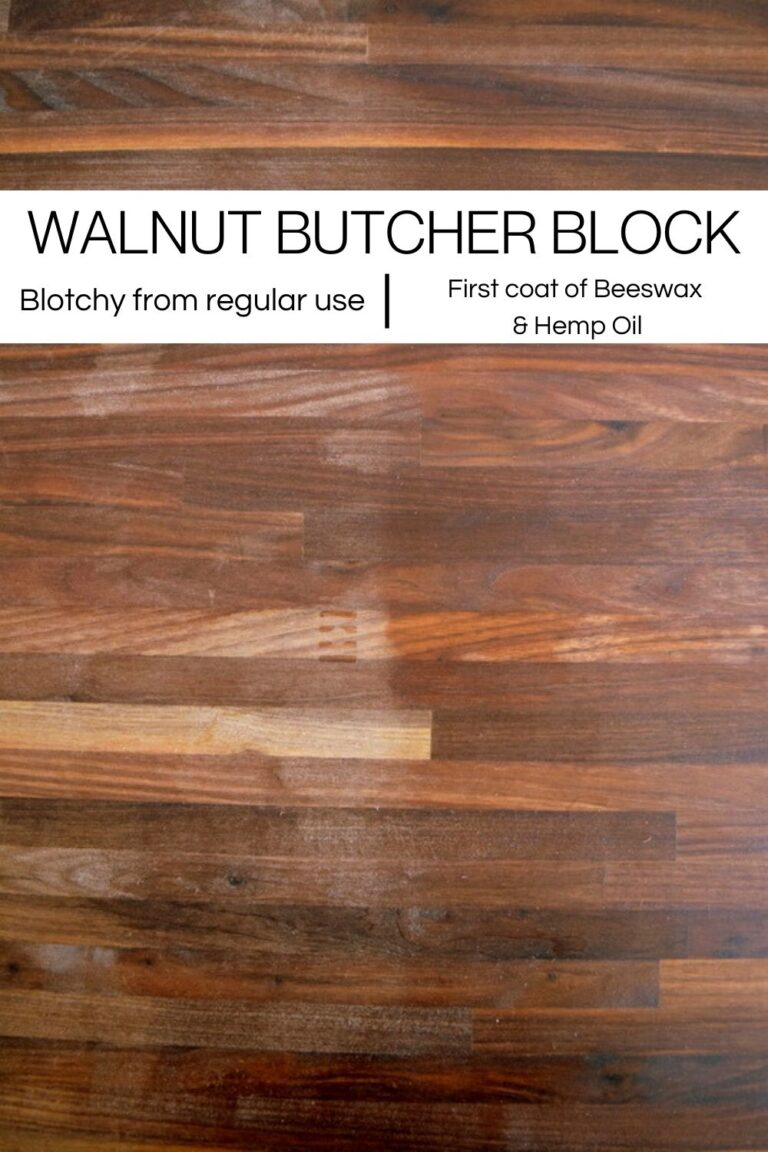 My Butcher Block Countertops and Mineral Oil got a divorce