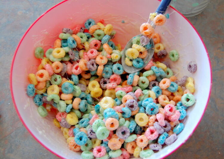 How to make Froot Loop Squares
